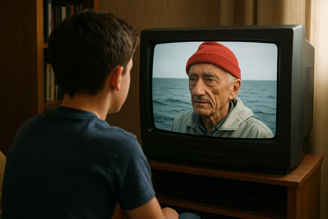adolescent-regardant-cousteau-a-la-television