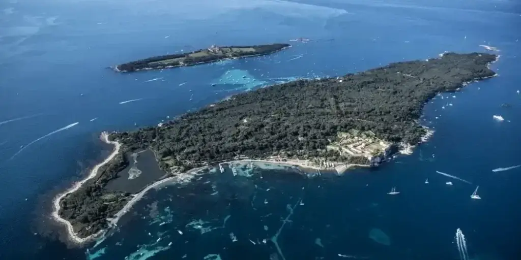 Plongée sous marine à Cannes sur un tombant rocheux en Méditerranée