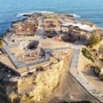 Site archéologique de l'Illeta dels Banyets à El Campello en bord de mer