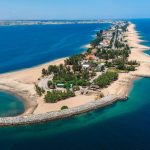 Littoral sauvage et zones de plongée autour de Caota en Angola